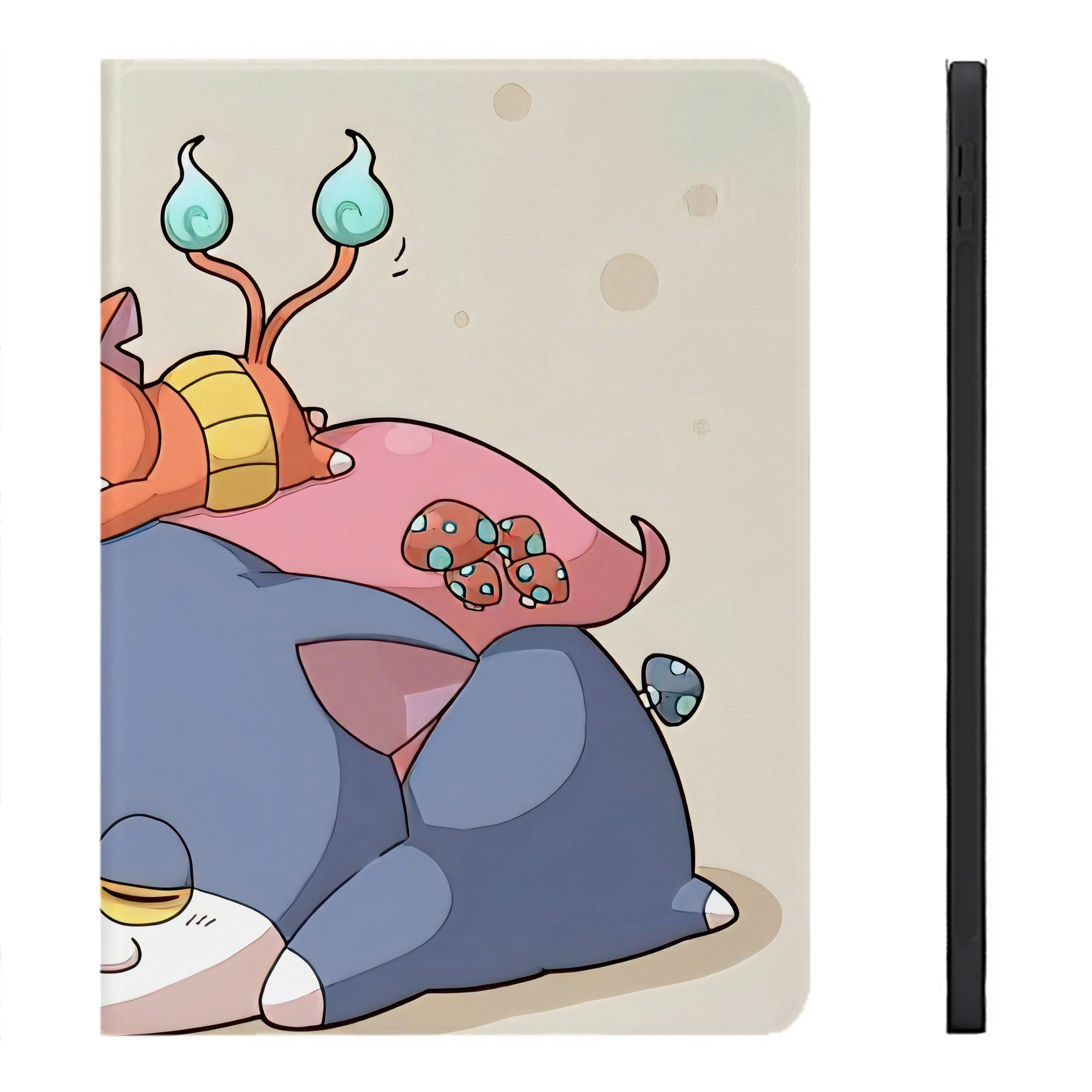 （画像用） 妖怪ウォッチ Yo-kai Watch IPadケース ペンホルダー付き ブックスタイルデザイン